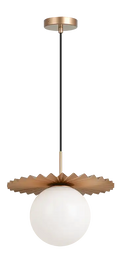 MATTEO, MODERN RUFF PENDANT, PENDANT LIGHT
