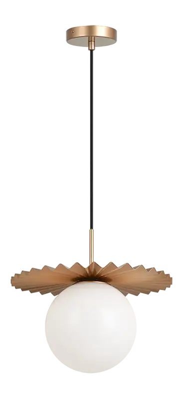 MATTEO, MODERN RUFF PENDANT, PENDANT LIGHT