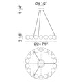 MATTEO, ONI CHANDELIER, CHANDELIER LIGHT
