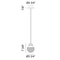 MATTEO, RIDGE PENDANT, PENDANT LIGHT