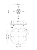 MATTEO MULTI CEILING CANOPY CANOPY - DO NOT SHOW ON WEBSITE