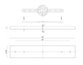 MATTEO MULTI CEILING CANOPY (LINE VOLTAGE) CANOPY - DO NOT SHOW ON WEBSITE