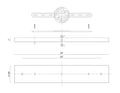 MATTEO MULTI CEILING CANOPY (LINE VOLTAGE) CANOPY - DO NOT SHOW ON WEBSITE