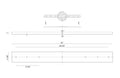 MATTEO MULTI CEILING CANOPY (LINE VOLTAGE) CANOPY - DO NOT SHOW ON WEBSITE