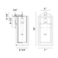 MATTEO, STRATFORD OUTDOOR LIGHTING, OUTDOOR WALL LIGHTS