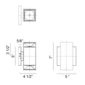 MATTEO, KUBULAR WALL SCONCE, WALL SCONCES