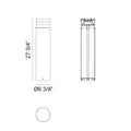 MATTEO, CREMINI OUTDOOR LIGHTING, PATH LIGHTS
