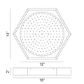 MATTEO, HEXOL FLUSH MOUNTS, FLUSH MOUNT CEILING LIGHTS