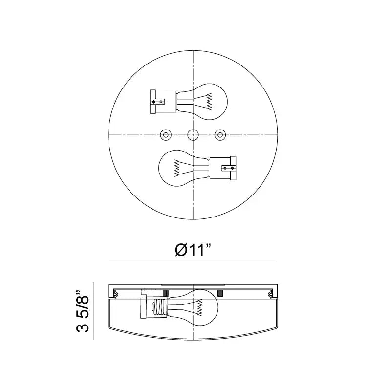 MATTEO, XENON CEILING MOUNT, FLUSH MOUNT CEILING LIGHTS