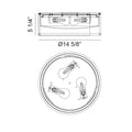 MATTEO, FRAMERTON CEILING MOUNT, FLUSH MOUNT CEILING LIGHTS