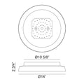MATTEO, VIENO FLUSH MOUNTS, FLUSH MOUNT CEILING LIGHTS