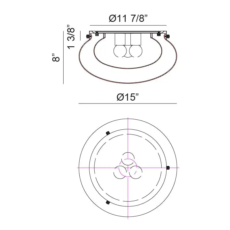 MATTEO, CASPIAN FLUSH MOUNTS, FLUSH MOUNT CEILING LIGHTS