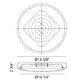MATTEO, ZANE FLUSH MOUNTS, FLUSH MOUNT CEILING LIGHTS