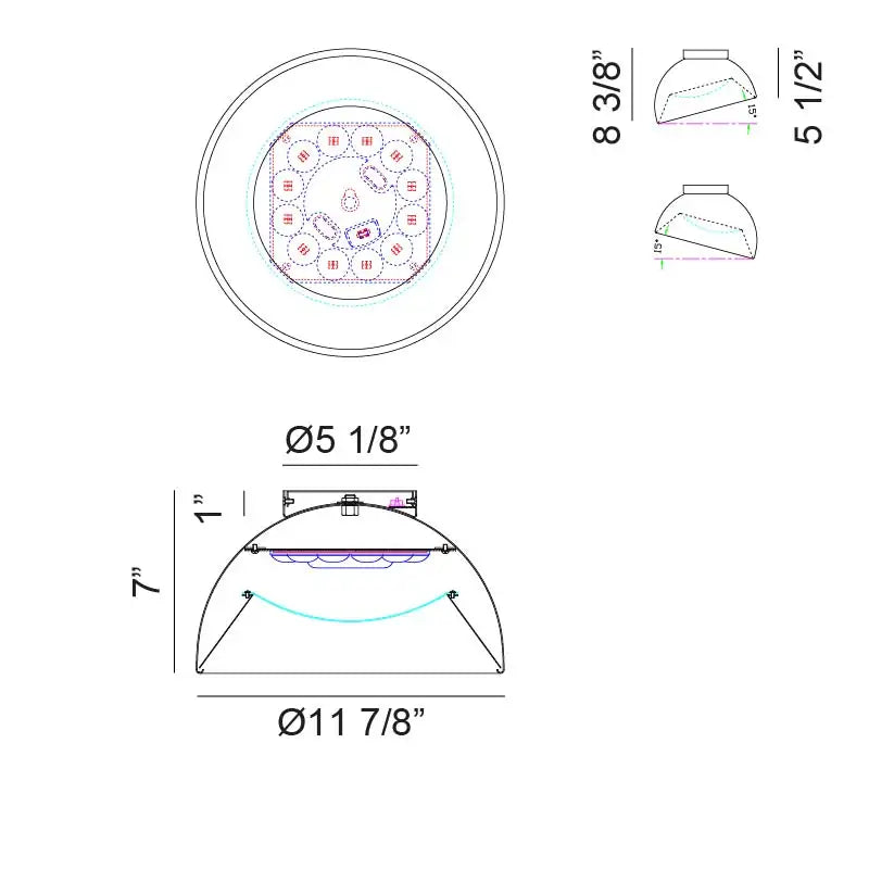 MATTEO, ZENITH FLUSH MOUNTS, FLUSH MOUNT CEILING LIGHTS
