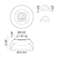 MATTEO, ZENITH FLUSH MOUNTS, FLUSH MOUNT CEILING LIGHTS