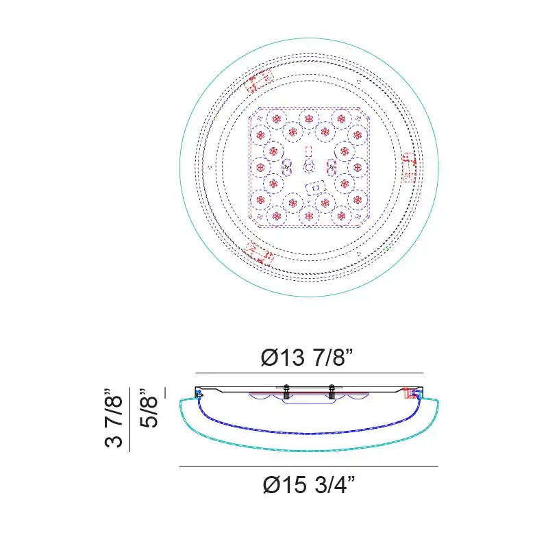 MATTEO, AURORA FLUSH MOUNTS, FLUSH MOUNT CEILING LIGHTS