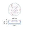 MATTEO, FELICITY CEILING MOUNT, FLUSH MOUNT CEILING LIGHTS