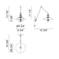 MATTEO, BRIXSON WALL SCONCE, WALL SCONCES