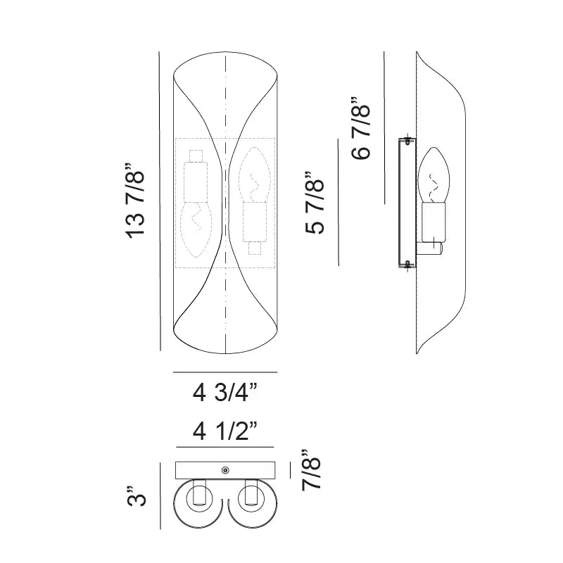 MATTEO, RIPCURL WALL SCONCE, WALL SCONCES