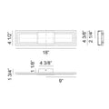 MATTEO, VALANCE WALL SCONCE, WALL SCONCES