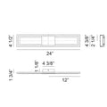 MATTEO, VALANCE WALL SCONCE, WALL SCONCES