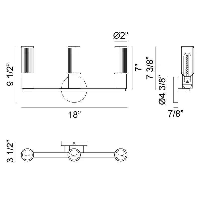 MATTEO, KLARICE WALL SCONCE, WALL SCONCES