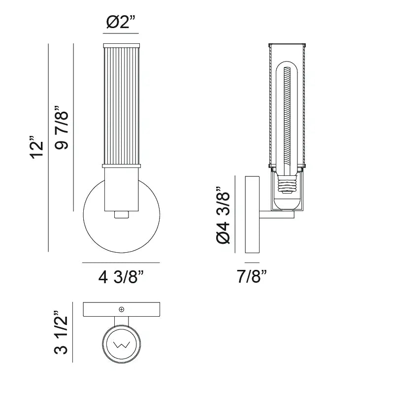 MATTEO, KLARICE WALL SCONCE, WALL SCONCES
