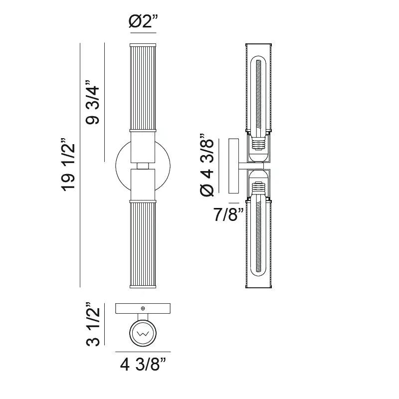 MATTEO, KLARICE WALL SCONCE, WALL SCONCES