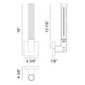 MATTEO, ODELLE WALL SCONCE, WALL SCONCES