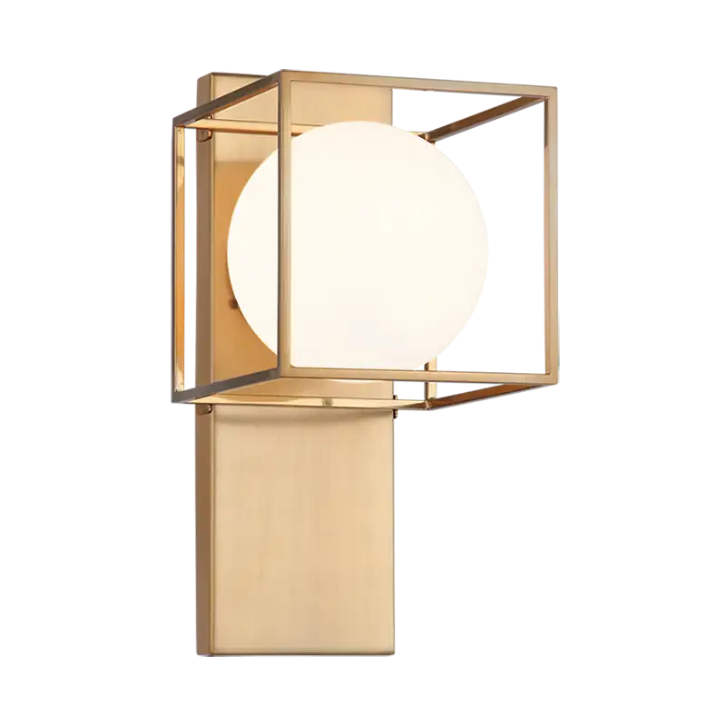 MATTEO, SQUIRCLE WALL SCONCE, WALL SCONCES