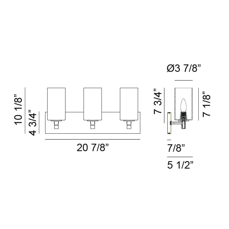 MATTEO, CANDELA WALL SCONCE, WALL SCONCES