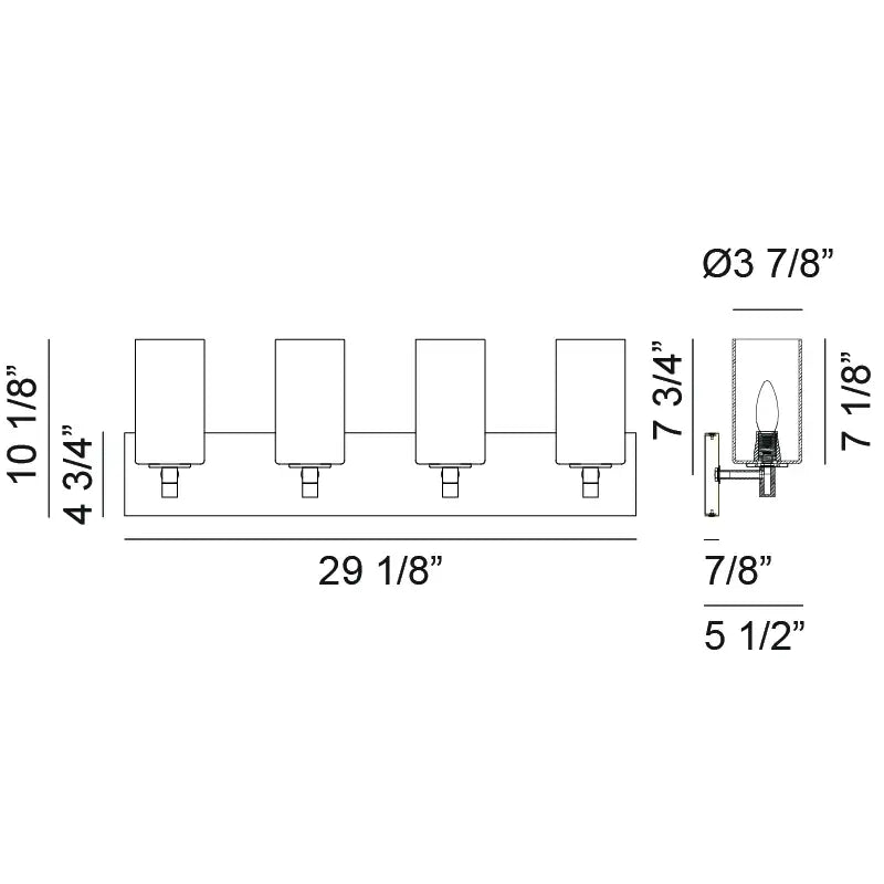 MATTEO, CANDELA WALL SCONCE, WALL SCONCES