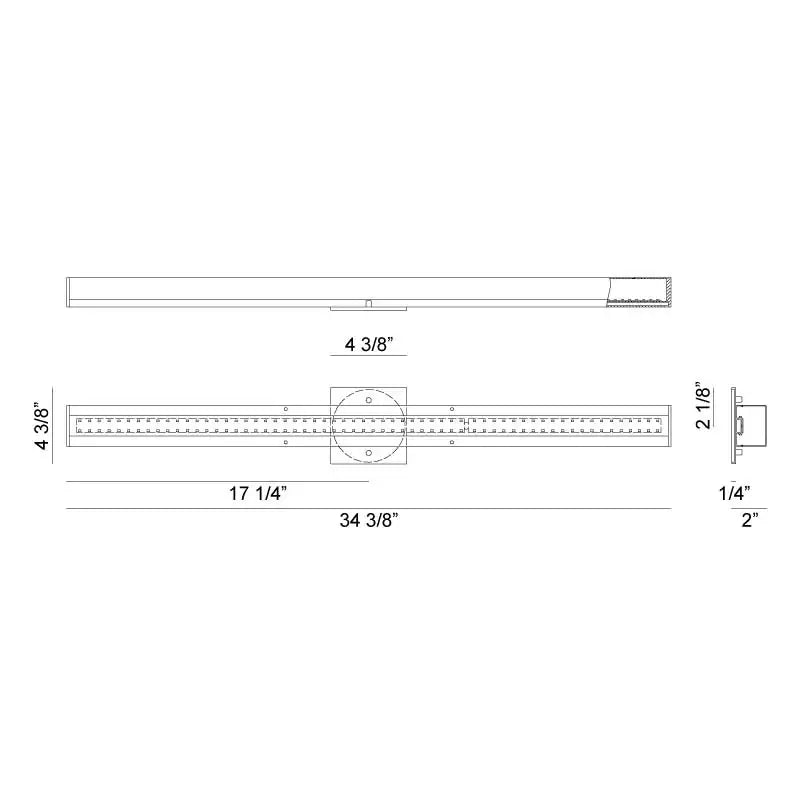 MATTEO, MOIRLITE WALL SCONCE, WALL SCONCES