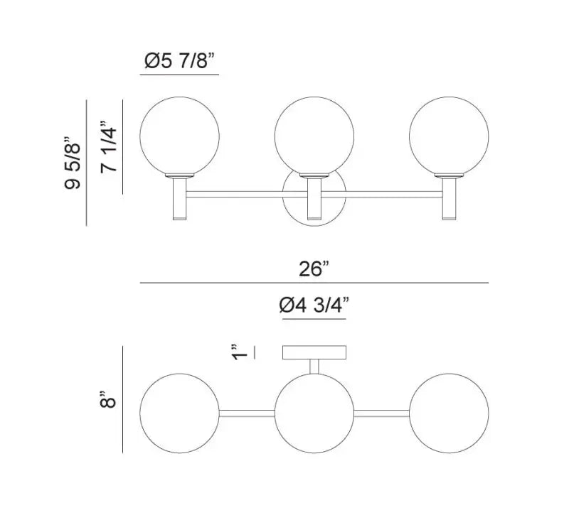 MATTEO, COSMO WALL SCONCE, WALL SCONCES