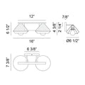 MATTEO, VELAX WALL SCONCE, WALL SCONCES