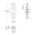 MATTEO, KRUSTALLOS WALL SCONCE, WALL SCONCES