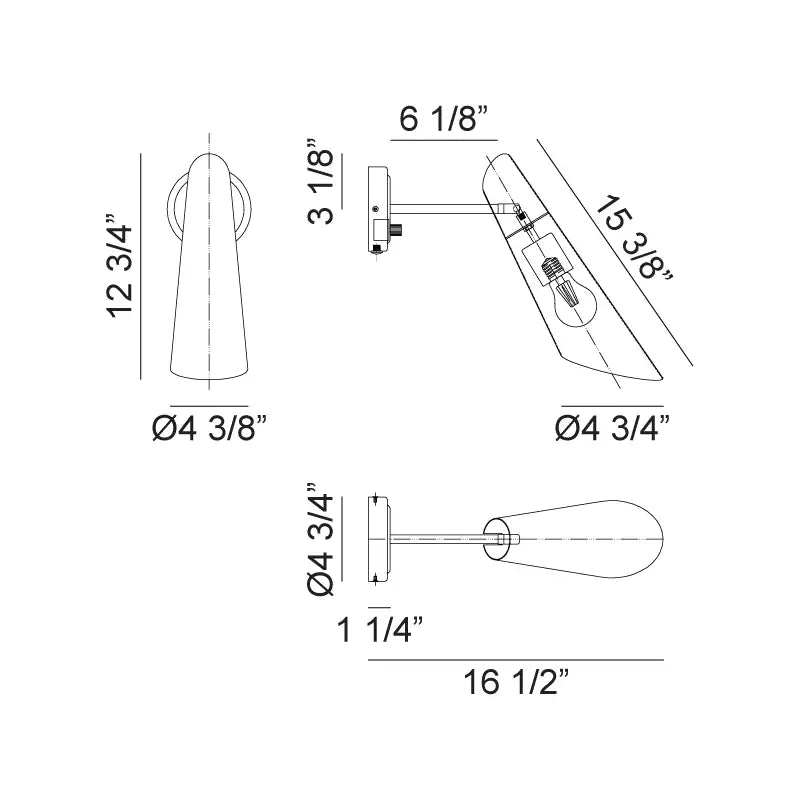 MATTEO, BUTERA WALL SCONCE, WALL SCONCES