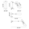 MATTEO, BUTERA WALL SCONCE, WALL SCONCES