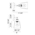 MATTEO, KINSLEY WALL SCONCE, WALL SCONCES