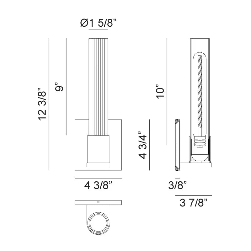 MATTEO, LYNDON WALL SCONCE, WALL SCONCES