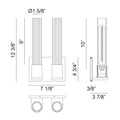 MATTEO, LYNDON WALL SCONCE, WALL SCONCES