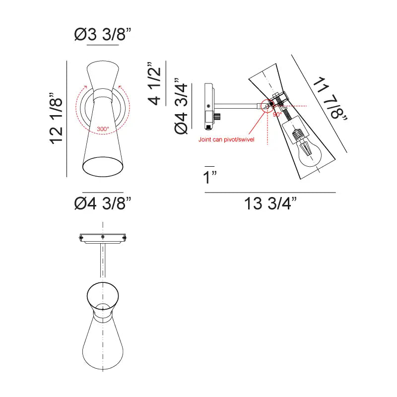 MATTEO, BLAZE WALL SCONCE, WALL SCONCES