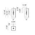 MATTEO, CAMBER OUTDOOR LIGHTING, OUTDOOR WALL LIGHTS
