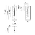 MATTEO, CAMBER OUTDOOR LIGHTING, OUTDOOR WALL LIGHTS