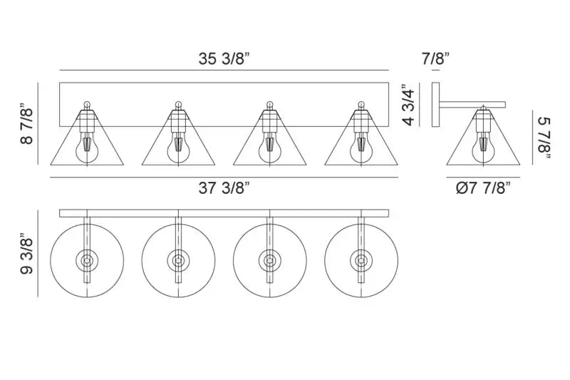 MATTEO, BLISS WALL SCONCE, WALL SCONCES