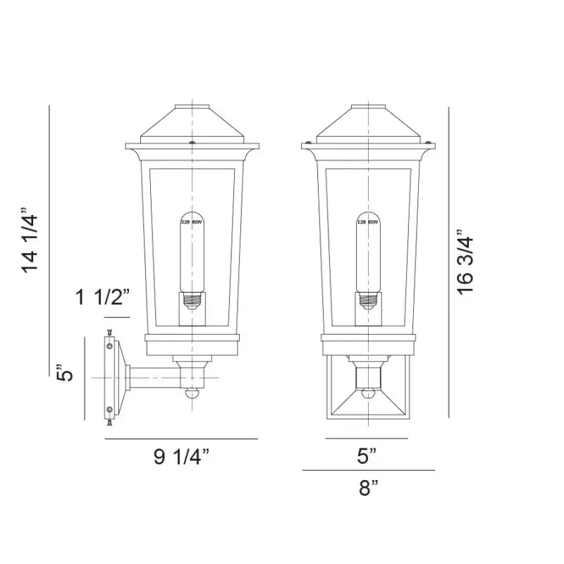 MATTEO, ARDENNO OUTDOOR LIGHTING, OUTDOOR WALL LIGHTS
