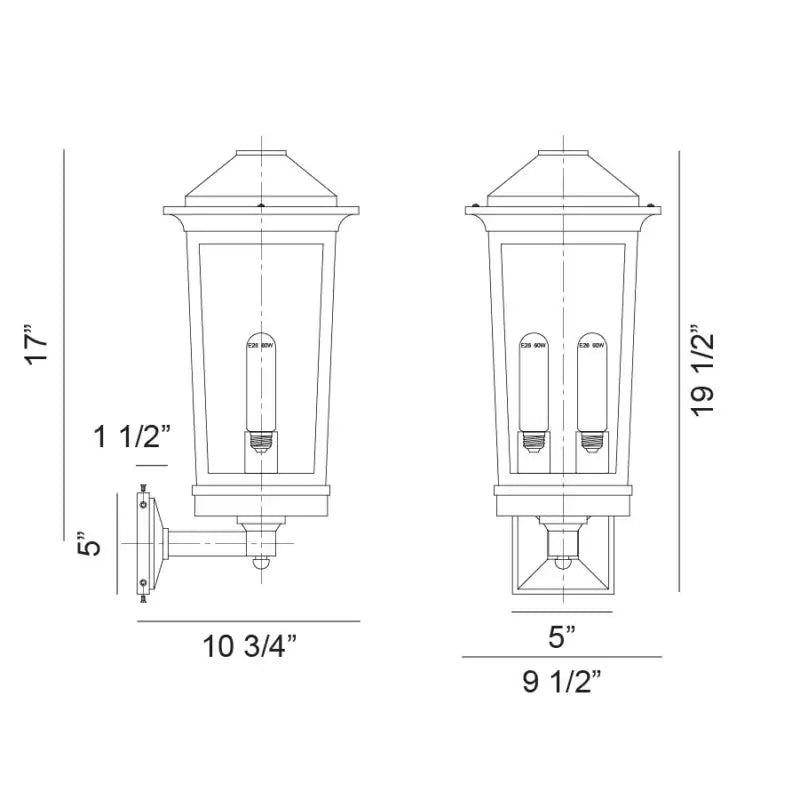 MATTEO, ARDENNO OUTDOOR LIGHTING, OUTDOOR WALL LIGHTS