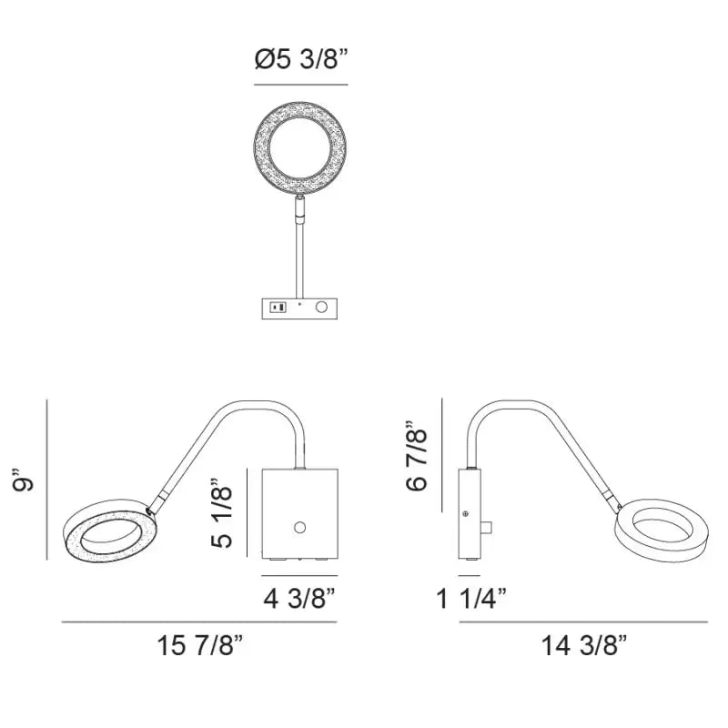 MATTEO, REALM WALL SCONCE, WALL SCONCES