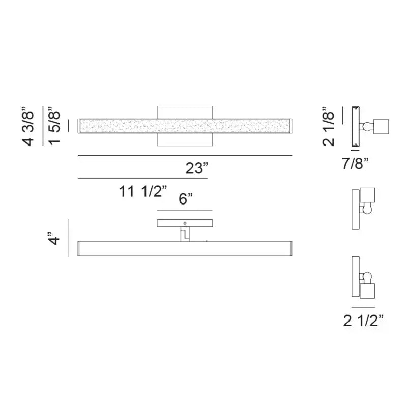 MATTEO, PARALLEL WALL SCONCE, WALL SCONCES