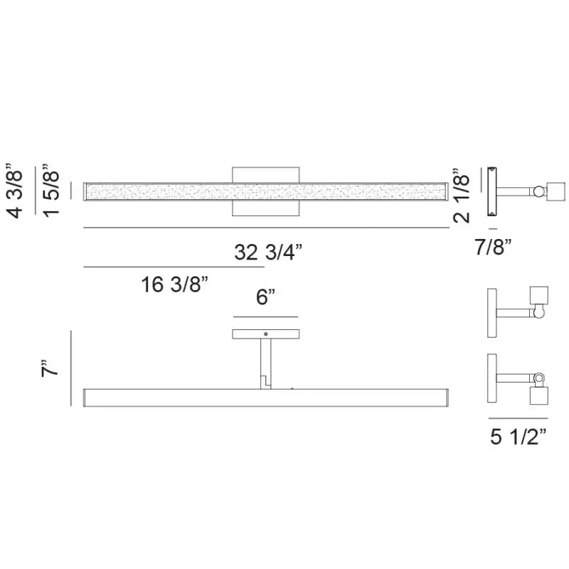 MATTEO, PARALLEL WALL SCONCE, WALL SCONCES